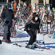 Illustration for article titled Kanye Goes Skiing With Kim and Enjoys the View